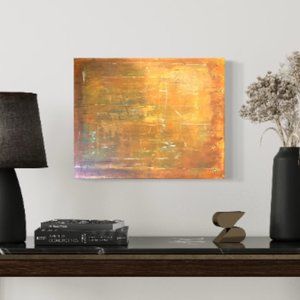 Abstract painting title "Tree bark"